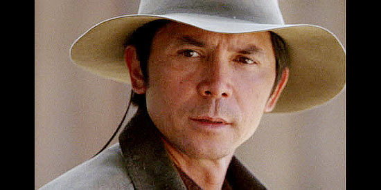 Lou Diamond Phillips as Keenan Deerfield, determined to make up for earlier mistakes in life in The Trail to Hope Rose (2004)