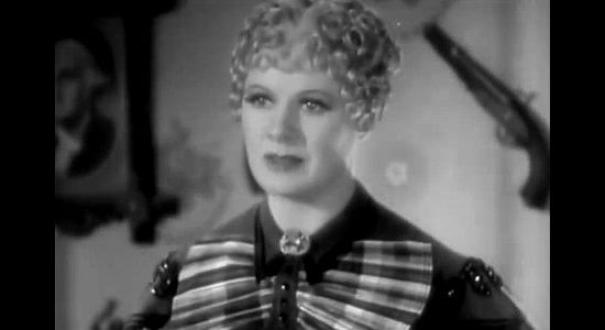 Margaret Irving as The Duchess, a business partner who'd like to be more to John Oakhurst in The Outcasts of Poker Flat (1937)