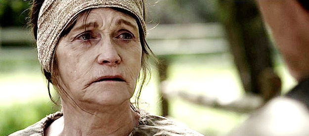 Margot Kidder as Marlys Baptiste, Jean's somewhat deranged wife in Redemption for Robbing the Dead (2011)