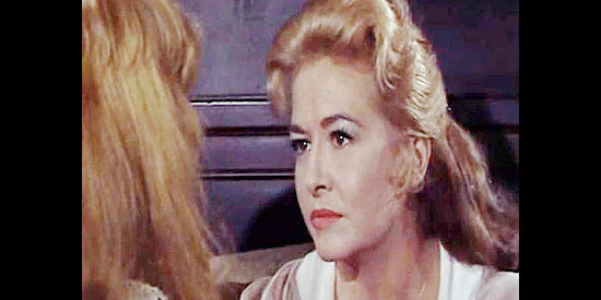 Marilyn Maxwell as Leah Parker, a woman in love with Horne and hiding a secret from her family about the way she's been making a living in Stage to Thunder Rock (1964)