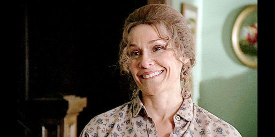 Marta DuBois as Momma Hattaway, welcoming her son home in Lone Rider (2008)