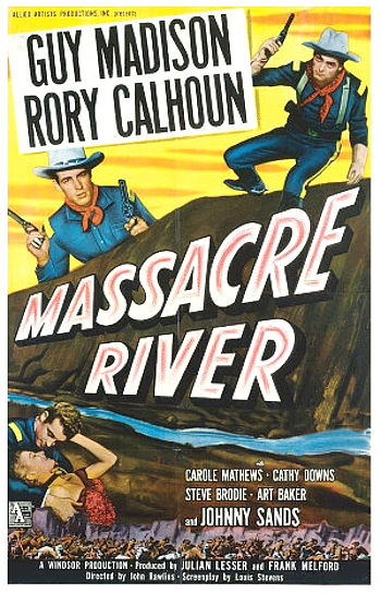 Massacre River (1949) poster
