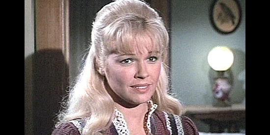 Melinda Plowman as Betty Bentley, the lovely lass who plans to marry Billy in Billy the Kid vs. Dracula (1965)