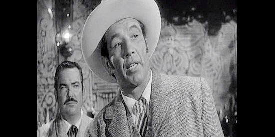 Mike Mazurki as Bigtree Collins, Bender's right-hand man and chief enforcer in Dakota (1945)