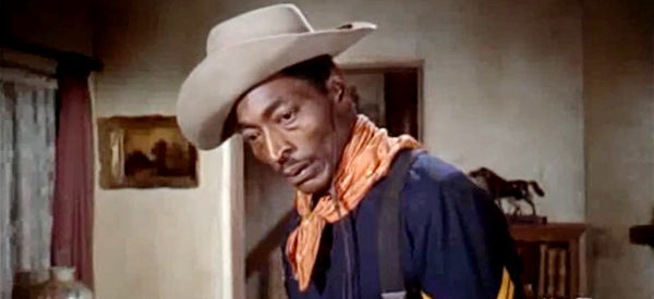 Moffat, one of the buffalo soldiers, at the scene of the rape and murder in Sergeant Rutledge (1960) Does anyone know who played this part