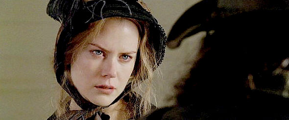 Nicole Kidman as Ada Monroe, meeting with Teaque in Cold Mountain (2003)