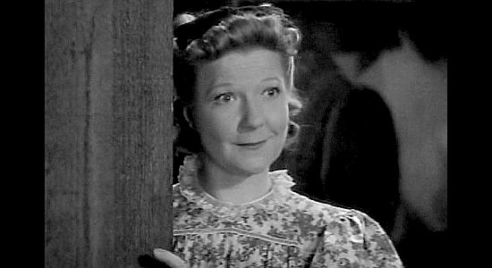 Nydia Westman as Angela Hardy, the banker's daughter who would love to marry Gil Jones in The Bad Man (1941)