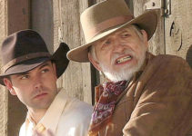 Justin Kreinbrink as John Cooper and William Killian as Sheriff Hinkle in The Decoy (2006)