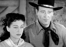 Gail Russell as Penelope Worth and John Wayne as Quirt Evans in Angel and the Badman (1947)