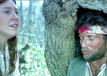 Rebecca Harrell Tickelle as Christine with Daniel Kruse as Adam Stanton in Sugar Creek (2007)