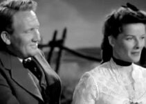 Spencer Tracy as Col. Jim Brewton and Katherine Hepburn as Lutie, looking forward to a happy life together in The Sea of Grass (1947)