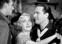 WIlliam Haines as Windy, realizing he's aroused jealousy in Steve (Ralph B ushman) by dancing with Molly (Leila Hyams) in Way Out West (1930)