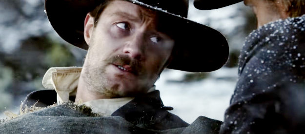 Padraic Dalaney as the Sundance Kid, after the shootout with the Bolivian army in Blackthorn (2011)