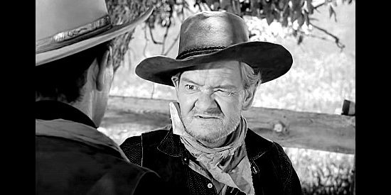 Paul Hurst as Frederick Carson, the contrary neighbor who's dam keeps the water from flowing in Angel and the Badman (1947)