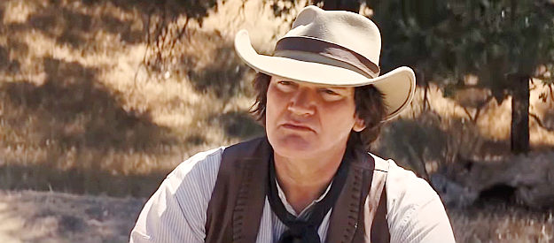 Quentin Tarantino, the director in a cameo as a member of the LeQuint Dickey Mining Co. in Django Unchained (2012)