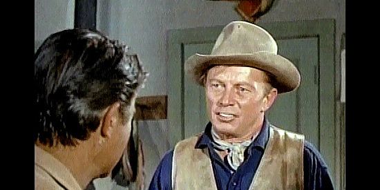 Rayford Barnes as Lonny Curry, the man eager to collect a reward on Jesse in Jesse James Meets Frankenstein's Daughter (1966)