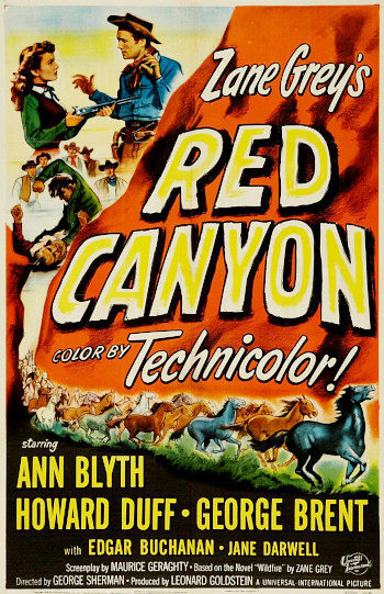 Red Canyon (1949) poster