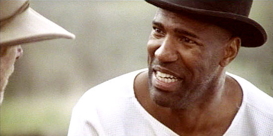 Ricco Ross as Nate Washington, the freed slave who travels West with his former owner in Nate and the Colonel (2003)