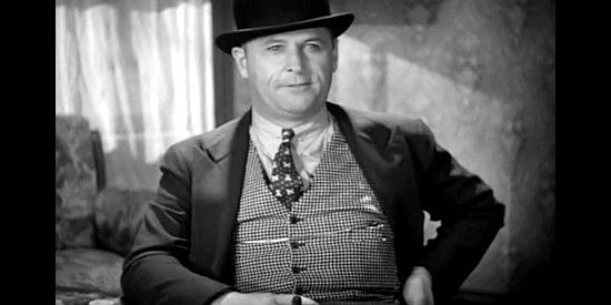 Richard Cramer as Lefty Duran, leader of the hoodlums who kidnap Ruth Weston in The Tenderfoot (1932)