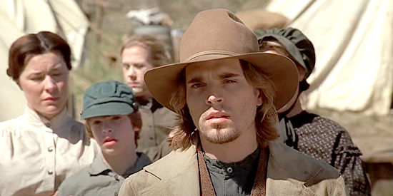 Richard Lee Jackson as Billy, a young homesteader ready to fight for his land in Avenging Angel (2007)