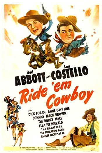 Ride 'Em Cowboy (1932) poster