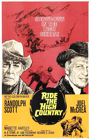 Ride the High Country (1962) poster