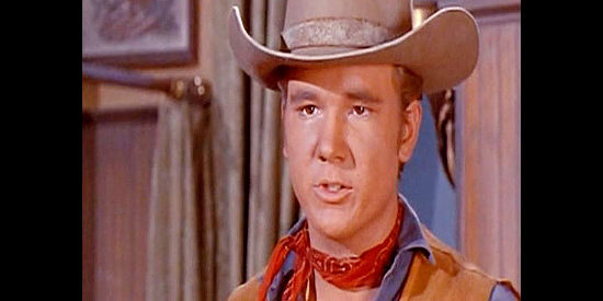 Roy Rogers Jr. as Roy, a young man eager to get to the Civil War and kill some Rebels in Arizona Bushwhackers (1968)