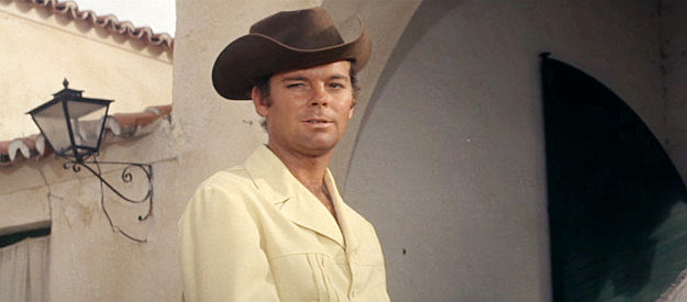 Russ Tamblyn as Johnny Ketchum, riding off to find his estranged outlaw father in Son of a Gunfighter (1965)
