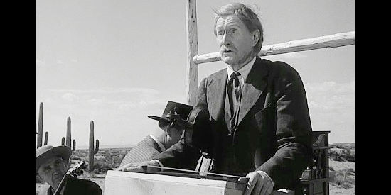Russell Simpson as Deacon John Simpton, holding a camp meeting to raise money for a church in My Darling Clementine (1946)