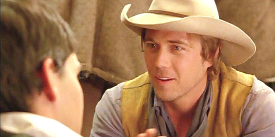 Ryan Browning as the Sundance Kid with Butch in The Legend of Butch and Sundance (2006)