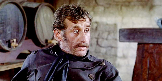 Sam Gilman as Harvey Johnson, one of the small-time bandits Rio joins up with in One-Eyed Jacks (1963)