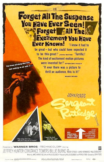 Sergeant Rutledge (1960) poster