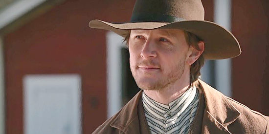 Shane Johnson as Art Dowdy, Peter's son and the law in these here parts in Shadow on the Mesa (2013)