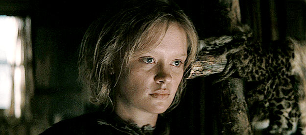 Shannon Zeller as Charlotte, the young girl who helps Gideon after finding him wounded in Seraphim Falls (2006)