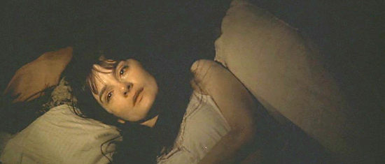 Shirley Henderson as Annie, Bellanger's lover worrying about her future in The Claim (2000)
