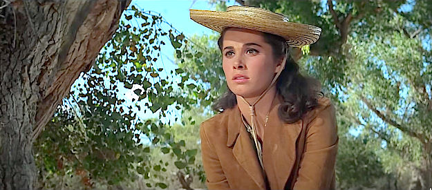 Stefanie Powers as Becky McLintock, the source of friction between her parents in McLintock! (1963)