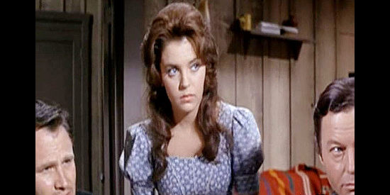 Susan Seforth Hayes as Janie, the young girl who's fallen for Kid Carter in Gunfight at Comanche Creek (1964)