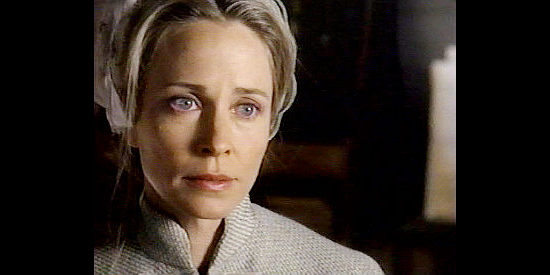 Susanna Thompson as Amy Kane, threatening to leave if Will stays to face the Frank Miller gang in High Noon (2000)