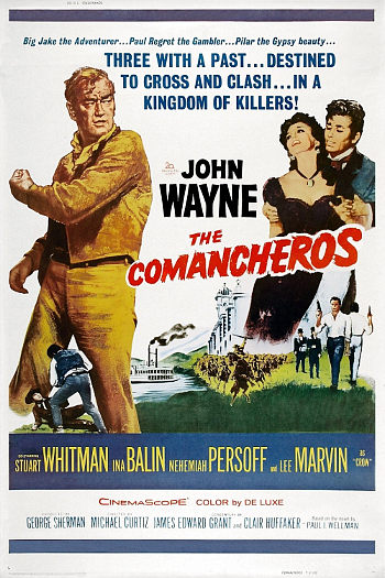 The Comancheros (1961) poster