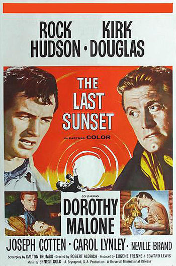 The Last Sunset (1961) poster