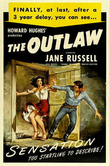 The Outlaw (1943) poster