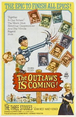 The Outlaws is Coming (1965) poster 