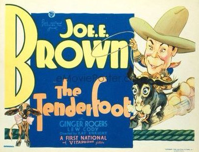 The Tenderfoot (1932) poster
