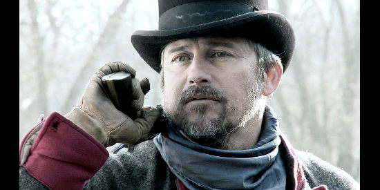 Tim Abell as Uncle Jim Vance, whose killing of Asa starts the feud in Hatfields and McCoys, Bad Bloood (2012)