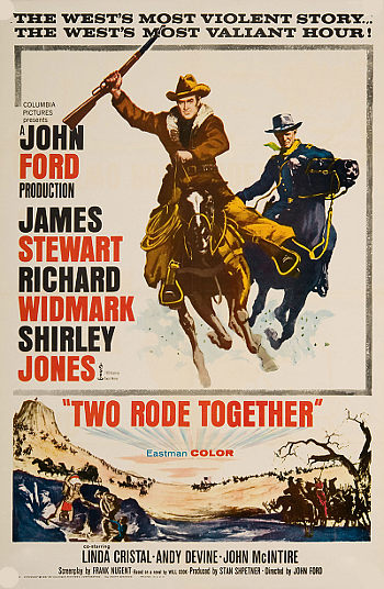 Two Rode Together (1961) poster