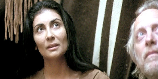 Victoria Regina as Bird Feather, the Indian woman who married Loftin in Nate and the Colonel (2003)