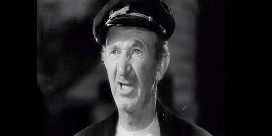 Walter Brennan as Capt. Bounce, a riverboat owner who befriends the newlyweds in Dakota (1945)