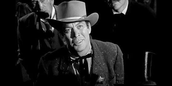 Ward Bone as a Tombstone town marshal unwilling to risk his life against drunk Indian Charlie in Frontier Marshal (1939)