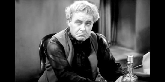 William Farnum as Cash Holbrook, who adopts an infant found in the desert only to feel betrayed years later in The Painted Desert (1931)