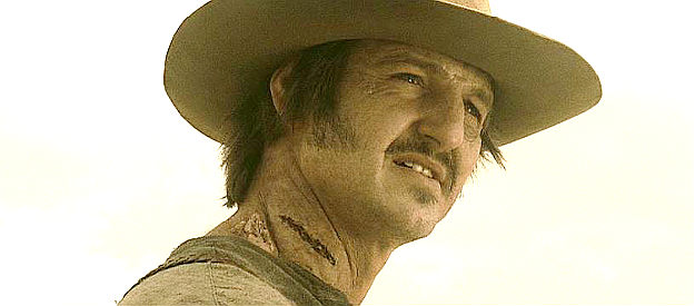William Mapother as William Parcher, bearing the mark of a burrower on his neck in The Burrowers (2008)